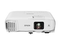 Epson EB-X49 - 3LCD-projektor - bärbar - LAN - vit V11H982040