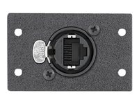 Extron Mini Architectural Adapter Plate IN9486D One RJ-45 Female to Punch Down - CAT 5e Neutrik EtherCon - modulkontaktplatta med insnäppsfästen 70-314-29