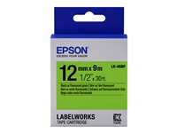 Epson LabelWorks LK-4GBF - etiketttejp - 1 kassett(er) - Rulle (1,2 cm x 9 m) C53S654018