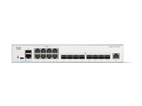 Cisco Catalyst 1300-16XTS - switch - 16 portar - smart - rackmonterbar C1300-16XTS