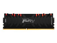 Kingston FURY Renegade RGB - DDR4 - modul - 32 GB - DIMM 288-pin - 3200 MHz / PC4-25600 - ej buffrad KF432C16RBA/32