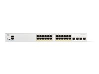 Cisco Catalyst 1200-24P-4G - switch - 24 portar - smart - rackmonterbar C1200-24P-4G