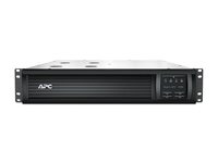 APC Smart-UPS 1500VA LCD RM - UPS - 1000 Watt - 1500 VA - med APC UPS Network Management Card SMT1500RMI2UNC