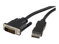 StarTech.com 3 m DisplayPort till DVI-kabel - DisplayPort till DVI-kabeladapter 1080p video - DisplayPort till DVI-D kabel Single Link - DP till DVI-skärmkabel - DP 1.2 till DVI-konverterare - DisplayPort-kabel - 3 m DP2DVIMM10