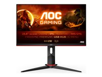 AOC Gaming 24G2ZU/BK - LED-skärm - Full HD (1080p) - 23.8" 24G2ZU/BK