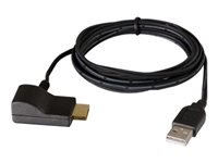 C2G USB Powered HDMI Voltage Inserter - adapter för video / ljud - HDMI / USB - TAA-kompatibel - 1.8 m 82236