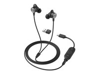 Logitech Zone Wired Earbuds - headset 981-001009