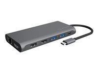 ICY BOX IB-DK4050-CPD - dockningsstation - USB-C - 2 x HDMI, DP IB-DK4050-CPD