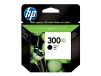 HP 300XL - Lång livslängd - svart - original - bläckpatron CC641EE#301