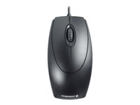 CHERRY WheelMouse - mus - PS/2, USB - svart M-5450