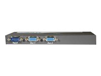 C2G 2-Port UXGA Monitor Splitter/Extender (Male Input) - linjedelare för video - 2 portar 89012