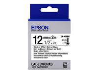 Epson LabelWorks LK-4WBH - etiketttejp - 1 kassett(er) - Rulle (1,2 cm x 2 m) C53S654025