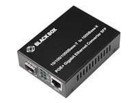 Black Box LGC215A-R2 - fibermediekonverterare - 10Mb LAN, 100Mb LAN, 1GbE LGC215A-R2