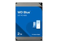 WD Blue WD20EZAZ - hårddisk - 2 TB - SATA 6Gb/s WD20EZAZ