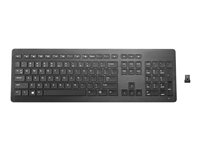 HP Premium - tangentbord - italiensk - kant i eloxerad aluminium Inmatningsenhet Z9N41AA#ABZ