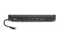 LINDY - dockningsstation - USB-C 3.2 Gen 2 - HDMI - 1GbE 43319