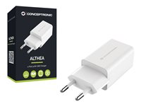 Conceptronic ALTHEA strömadapter - USB - 12 Watt ALTHEA06W