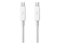 Apple - Thunderbolt-kabel - Mini DisplayPort till Mini DisplayPort - 2 m MD861ZM/A