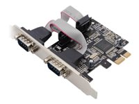 MicroConnect - seriell adapter - PCIe 2.0 - seriell x 2 MC-PCIE-MCS2S