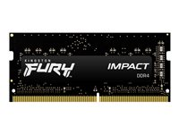 Kingston FURY Impact - DDR4 - modul - 8 GB - SO DIMM 260-pin - 2933 MHz / PC4-23466 - ej buffrad KF429S17IB/8