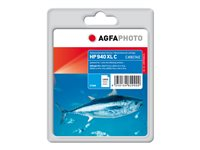 AgfaPhoto - cyan - kompatibel - bläckpatron (alternativ för: HP 940XL, HP C4907AE) APHP940CXL