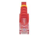 StarTech.com 50cm CAT6 Ethernet Cable, 10 Gigabit Snagless RJ45 650MHz 100W PoE Patch Cord, CAT 6 10GbE UTP Network Cable w/Strain Relief, Red, Fluke Tested/Wiring is UL Certified/TIA - Category 6 - 24AWG (N6PATC50CMRD) - nätverkskabel - 50 cm - röd N6PATC50CMRD