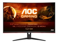 AOC Gaming C32G2ZE - LED-skärm - böjd - Full HD (1080p) - 32" C32G2ZE