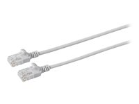 MicroConnect nätverkskabel - 1 m - grå V-UTP6A01-SLIM