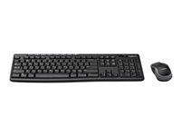 Logitech MK270 Wireless Combo - sats med tangentbord och mus - tysk Inmatningsenhet 920-004511