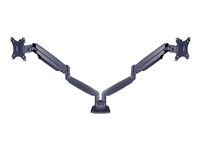 Multibrackets M Deskmount Spring Dual monteringssats - för 2 LCD-bildskärmar - svart 7350073733286