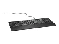 Dell KB216 - tangentbord - AZERTY - fransk - svart Inmatningsenhet KB216-BK-FR