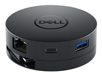 Dell Mobile Adapter DA300 - dockningsstation - USB-C - VGA - 1GbE DELL-DA300