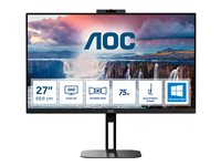 AOC Value-line Q27V5CW/BK - V5 series - LED-skärm - QHD - 27" Q27V5CW/BK