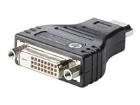 HP HDMI to DVI Adapter - videokort - HDMI / DVI F5A28AA