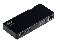 i-Tec Advance Travel - dockningsstation - USB - VGA, HDMI - 1GbE U3TRAVELDOCK