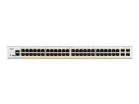 Cisco Catalyst 1300-48P-4G - switch - 48 portar - Administrerad - rackmonterbar C1300-48P-4G