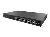 Cisco 550X Series SG550X-24 - switch - 24 portar - Administrerad - rackmonterbar SG550X-24-K9-EU