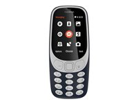 Nokia 3310 Dual SIM - mörkblå - funktionstelefon - 16 MB - GSM A00028115