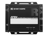 ATEN VE816R 4K HDMI HDBaseT Receiver with Scaler - video/ljud/infraröd/seriell förlängare - HDBaseT VE816R-AT-G