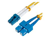 MicroConnect patch-kabel - 12 m - gul FIB421012