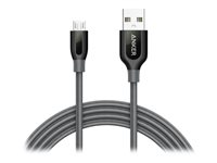 Anker PowerLine+ - USB-kabel - mikro-USB typ B till USB - 1.8 m A8143HA1