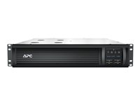 APC Smart-UPS - UPS - linje interaktiv, IEC C13 uttag, SmartConnect port, SmartSlot, AVR, LCD - 1000 Watt - 1500 VA SMT1500RMI2UCR