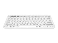 Logitech K380 Multi-Device Bluetooth Keyboard - tangentbord - QWERTY - ryska - offwhite Inmatningsenhet 920-009589