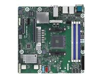 ASRock Rack X570D4U-2L2T - moderkort - micro ATX - Socket AM4 - AMD X570 X570D4U-2L2T