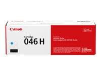 Canon 046 H - hög kapacitet - cyan - original - tonerkassett 1253C004