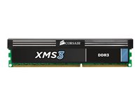 CORSAIR XMS3 - DDR3 - modul - 4 GB - DIMM 240-pin - 1600 MHz / PC3-12800 - ej buffrad CMX4GX3M1A1600C9