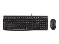 Logitech MK120 - sats med tangentbord och mus - hela norden 920-010023