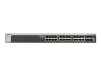 NETGEAR Smart XS728T - switch - 28 portar - smart - rackmonterbar XS728T-100NES