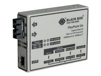 Black Box FlexPoint Modular Media Converter - fibermediekonverterare - GigE LMC1009A-R3