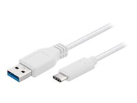 MicroConnect - USB typ C-kabel - USB typ A till 24 pin USB-C - 1 m USB3.1CA1W